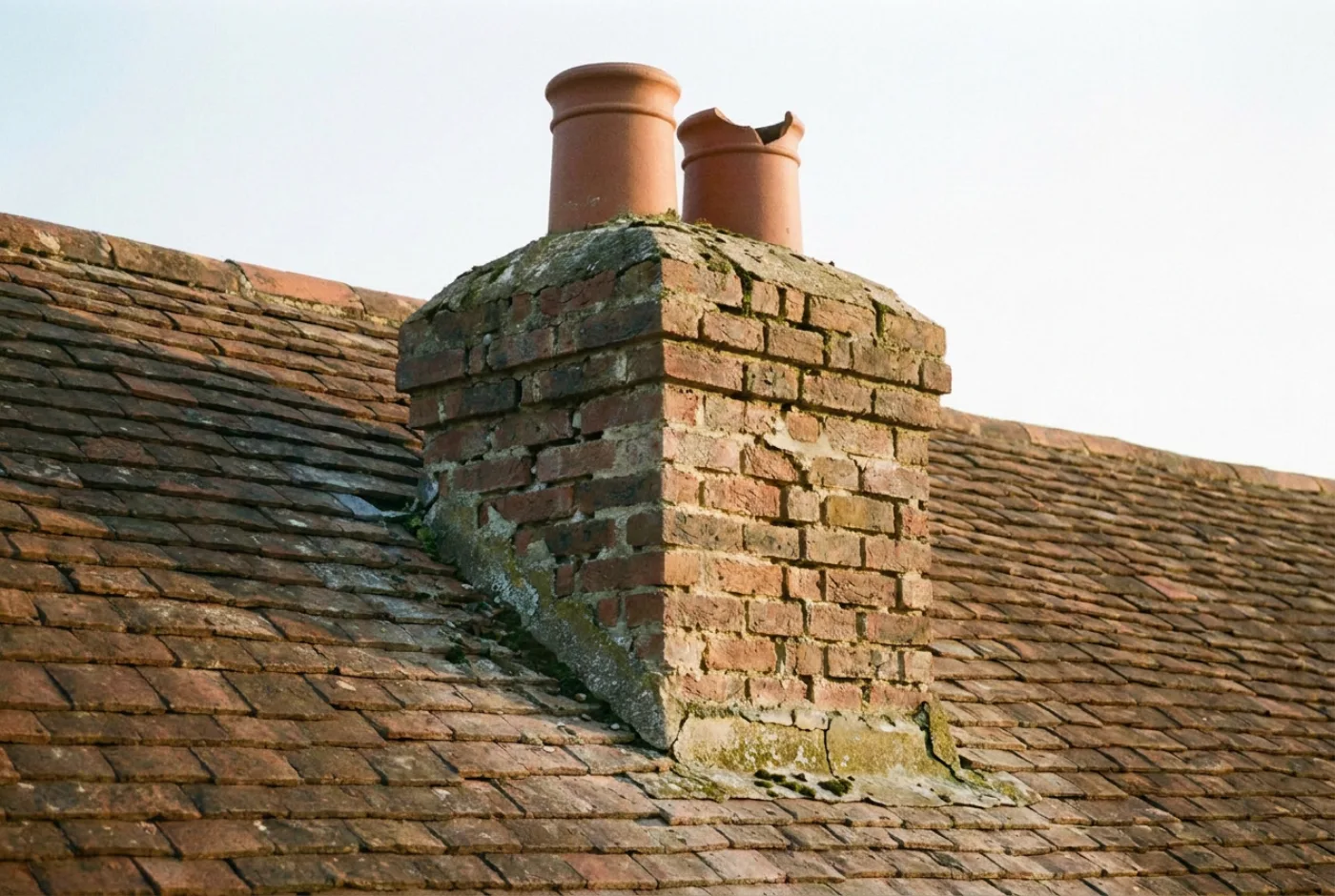 Before: Before: chimney work & repointing needed
