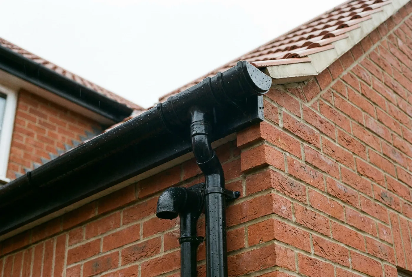 After: After: fascias, soffits & guttering completed