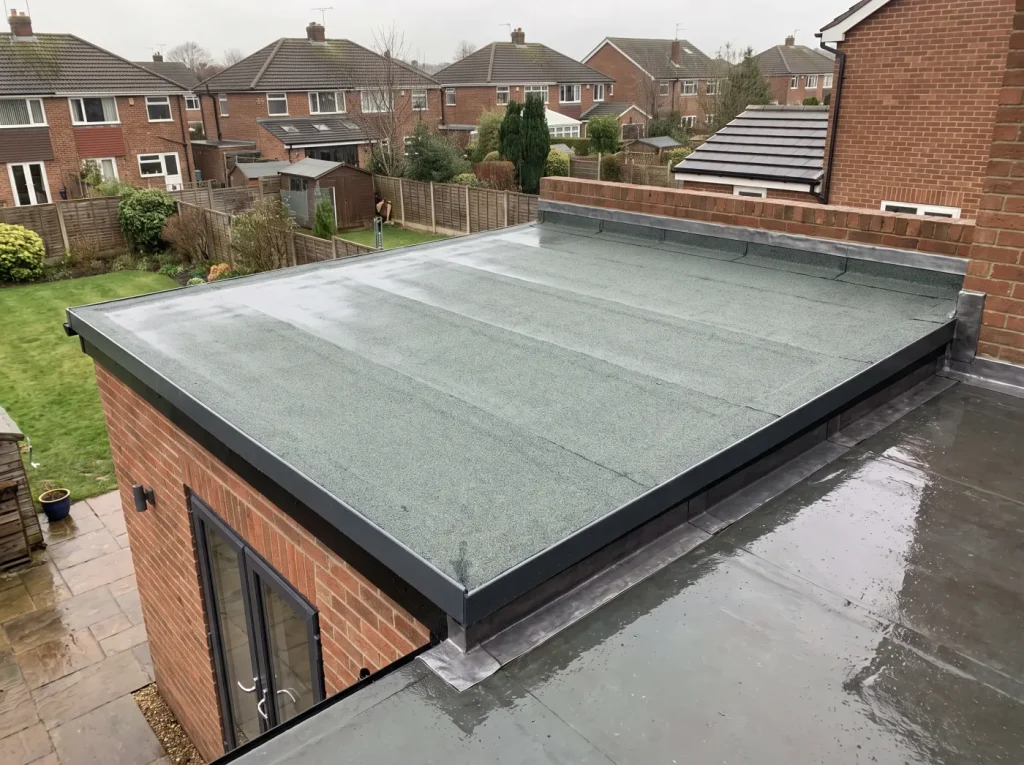 High-performance felt roofing system