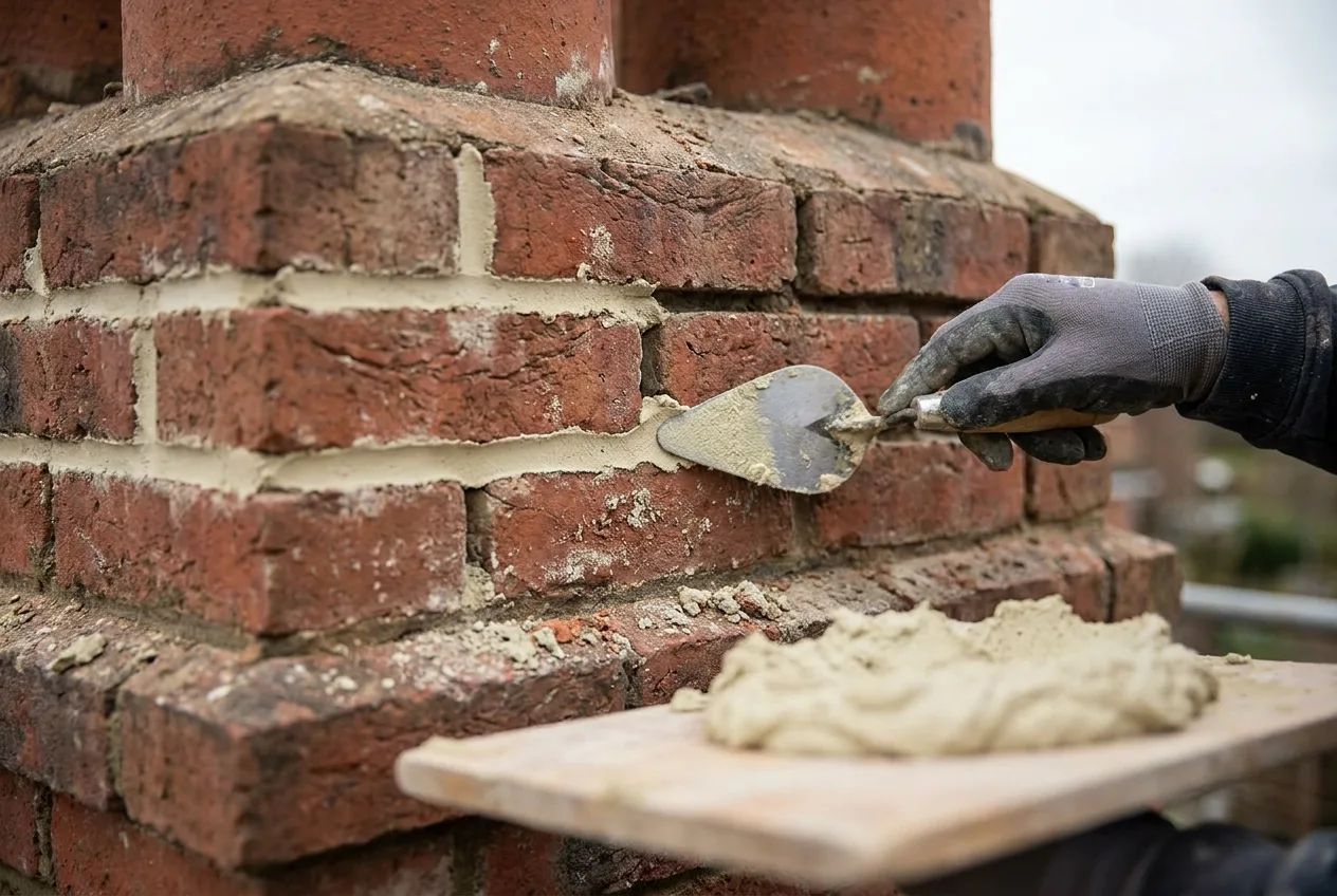 Chimney work & repointing in Farnham